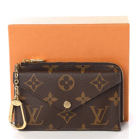 louis vuitton card case monogram|Louis Vuitton empreinte card holder.